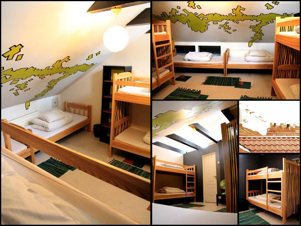 Pogo Hostel Vilna Habitación foto Hostel rooms