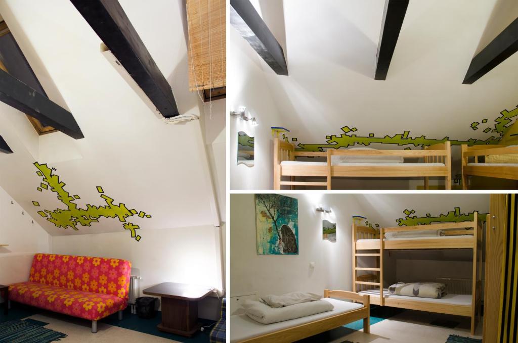 Pogo Hostel Vilna Exterior foto Hostel room in Prague
